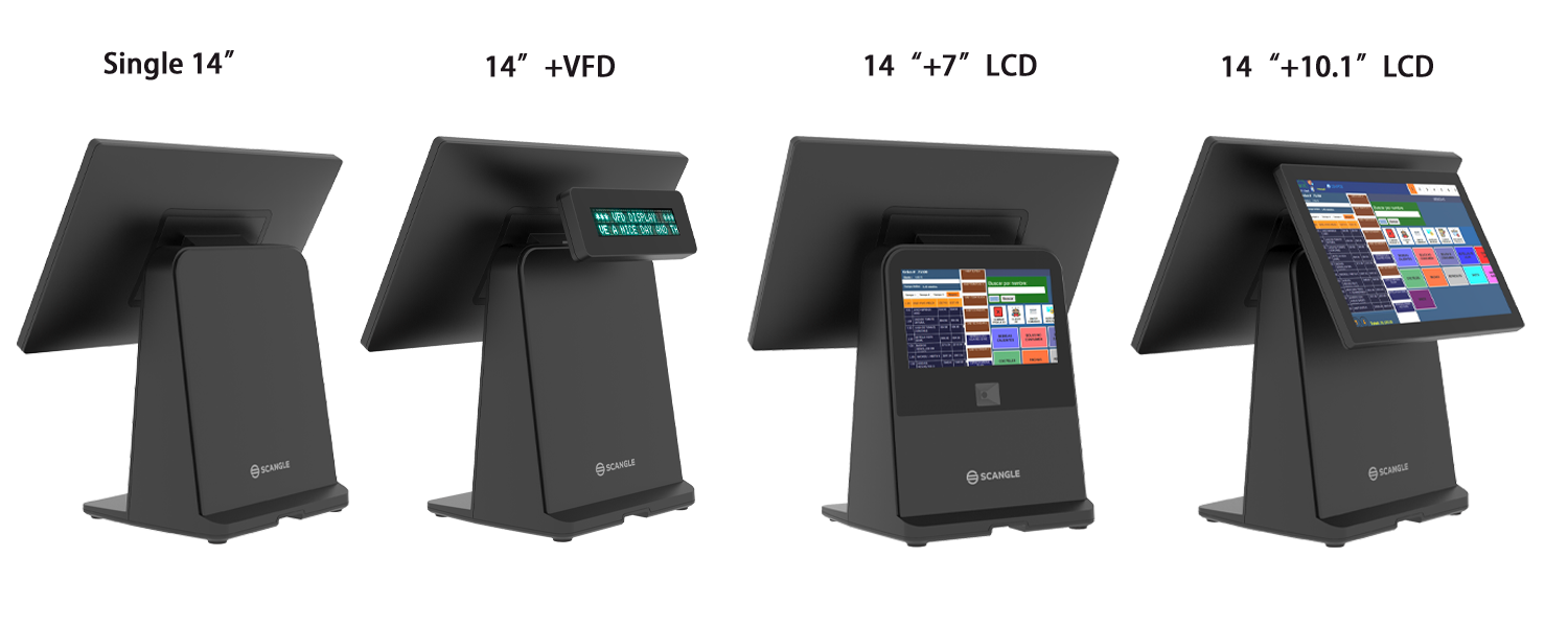 Scangle D3 POS terminal with many optional