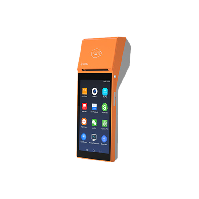 Scangle SP01 handheld POS system orange color