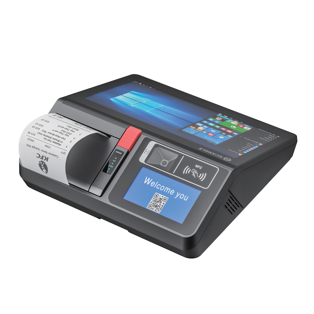 Scangle SGT116 Windows POS system with 80mm thermal printer 