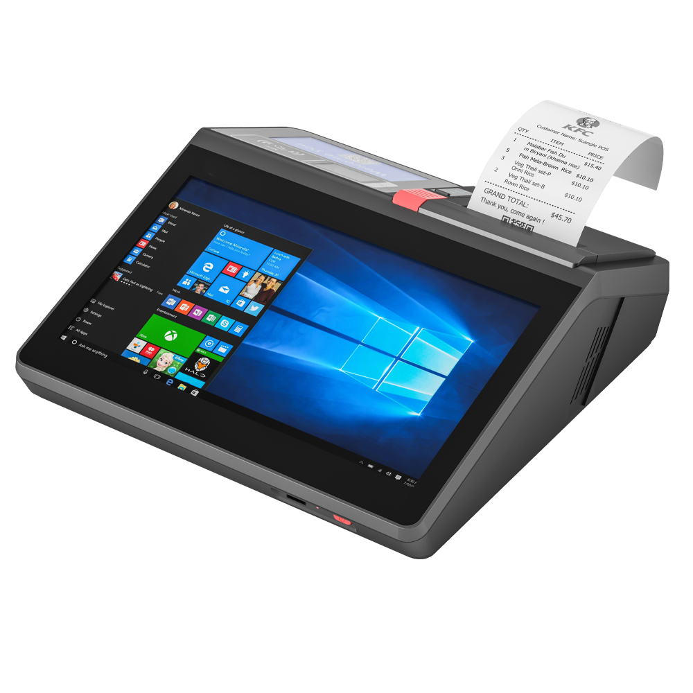 Scangle SGT116 windows POS Terminal with 80mm thermal printer