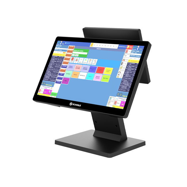 Scangle D5 -15.6 inch Touch POS Terminal support windows or Android OS