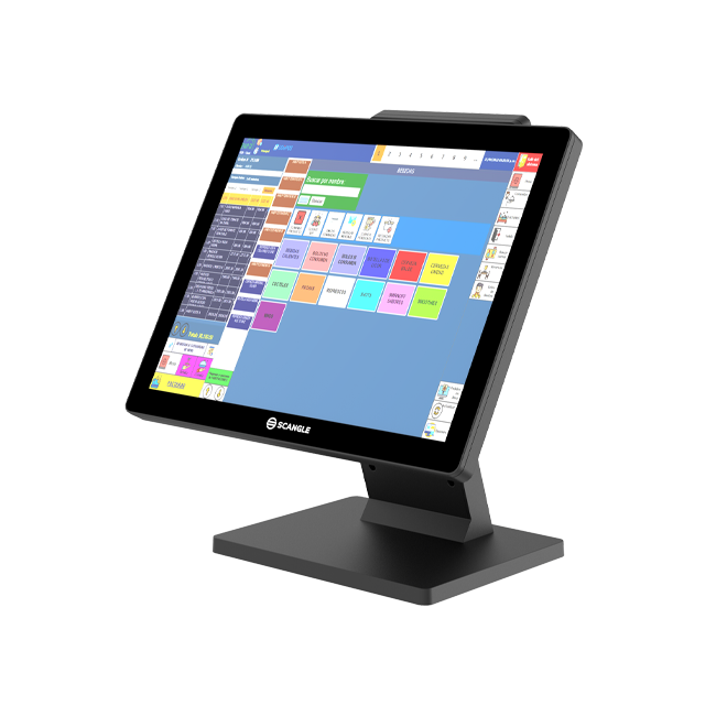 Scangle  D5  15.1 Touch POS Terminal with Square screen support windows or Android OS
