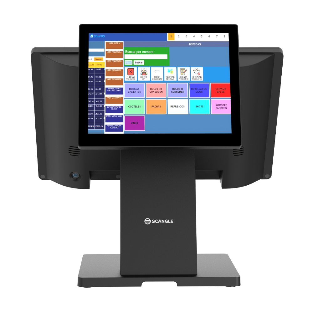 Scangle D5 POS system with 15.6