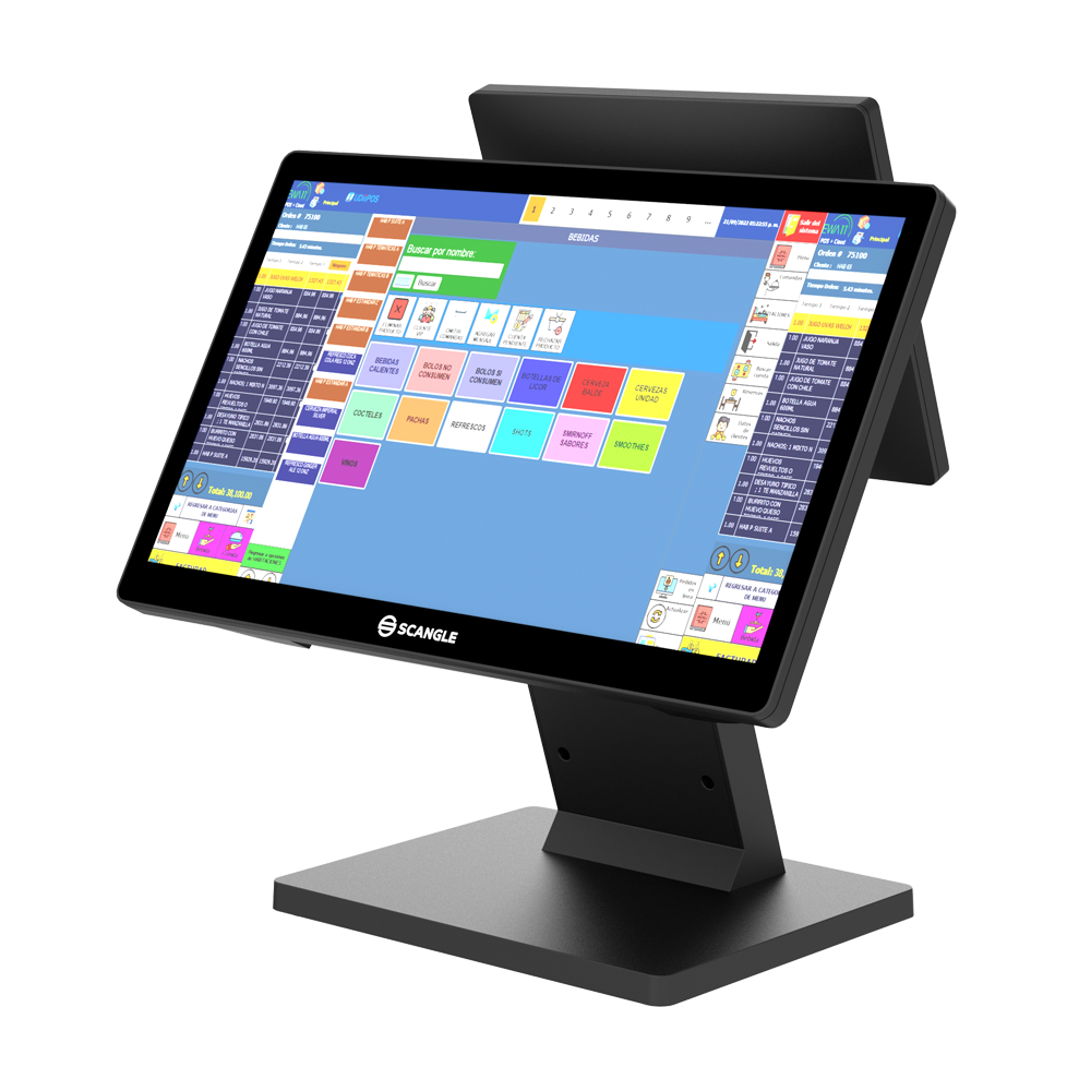 Scangle D5 POS system with 15.6