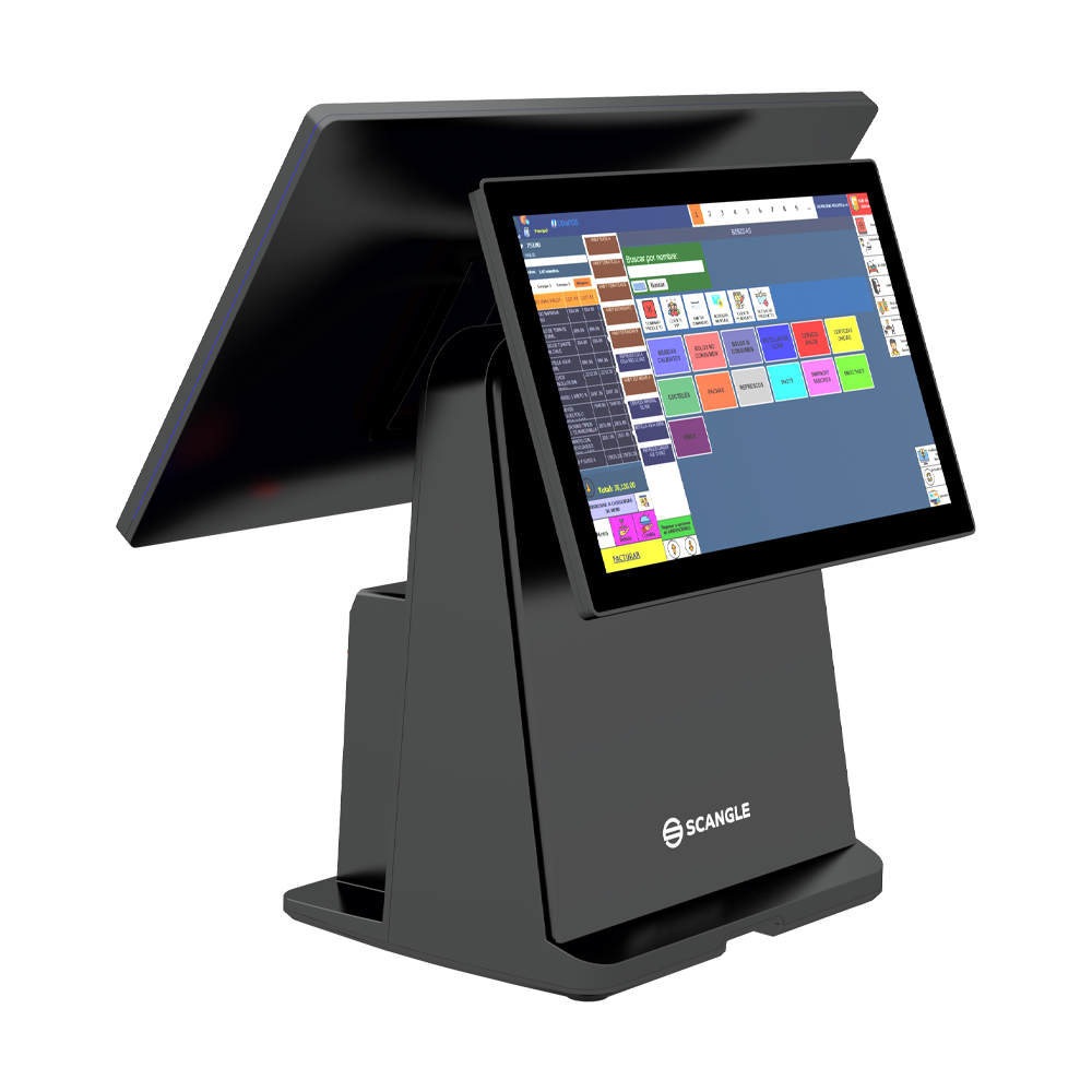 Scangle D2 POS terminal with 80mm thermal printer-4